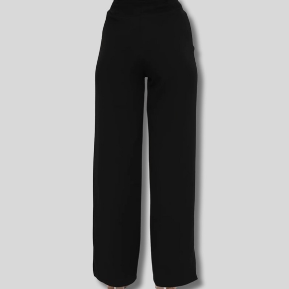 White Fox Press Pause Wide Leg Split Hem Pants Sz. Medium NWT - Picture 10 of 15